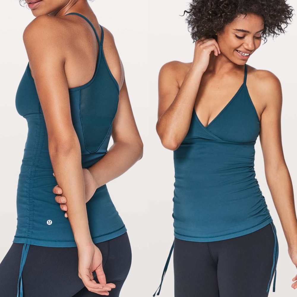 Lululemon Full Freedom Tank Nile Blue